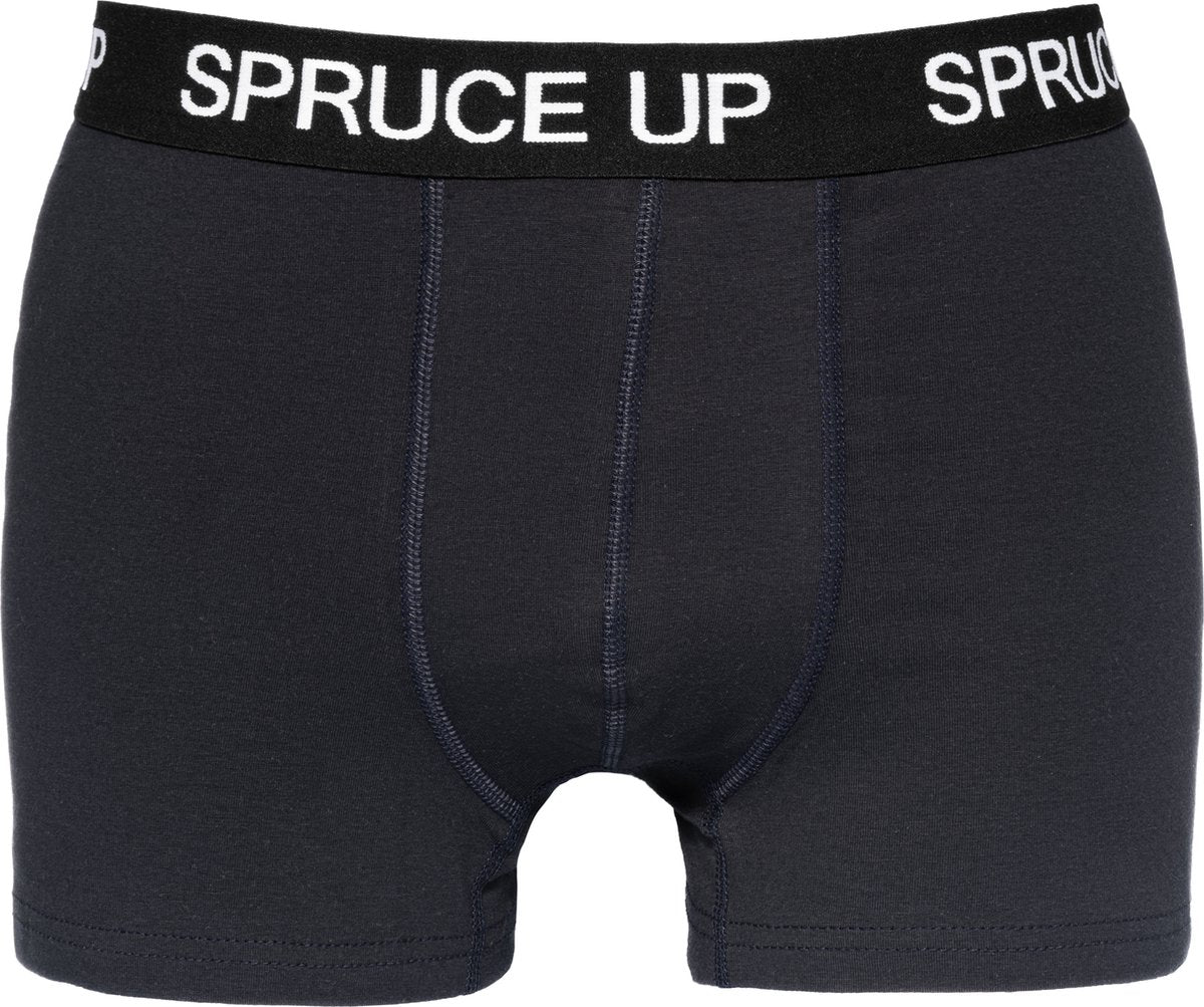 SPRUCE UP - Boxershorts heren - Katoen - Zwart - 7Pack